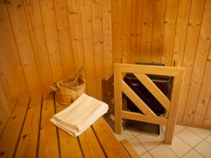 hauseigene Sauna