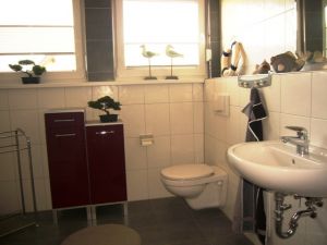 Duschbad mit Waschmaschine