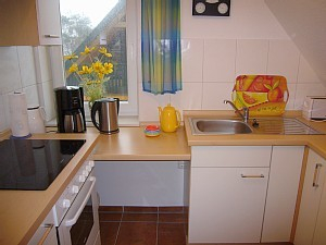 Küche mit Spülmaschine