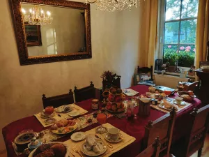 Dies ist unser Frühstücksraum Frühstücksraum