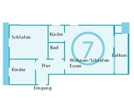 Haus Isabel Grundriss App.7