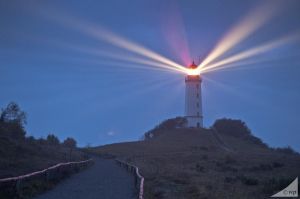 Der Leuchtturm von Hiddensee.