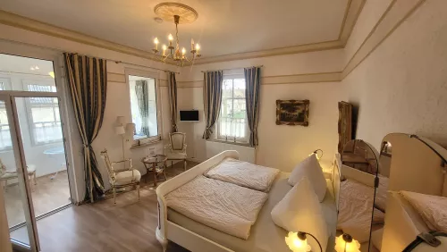 Blick auf das Zimmer...