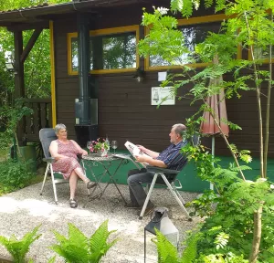 Bild 5: Kl. Blockhaus an Feld und Wald für Mensch und Hund, Gohlau 20A, Waddeweitz