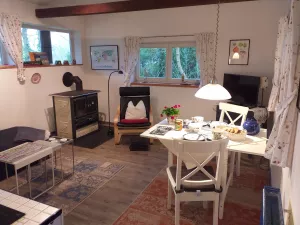 Bild 9: Kl. Blockhaus an Feld und Wald für Mensch und Hund, Gohlau 20A, Waddeweitz