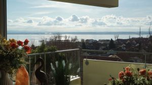 Toller Panoramablick auch Richtung Südwesten