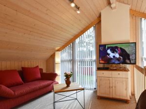 Galerie oben mit Schlafcouch