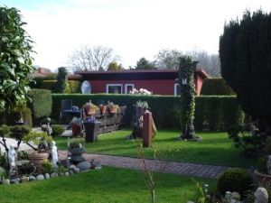 Bungalow Lee - Terrasse und Eingang