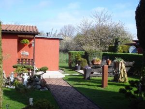 Bungalow Luv - Terrasse und Eingang