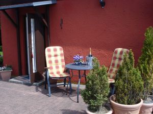 Bungalow Lotte - Terrasse und Eingang