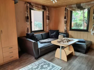 Bild 7: Ferienwohnung im Bungalow direkt an den Boddenwiesen 350 m Ostsee