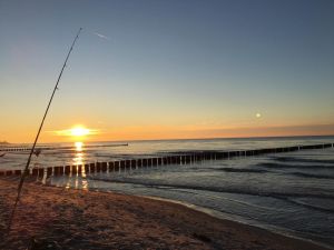 Angelurlaub Brandungsangeln vom Ostseestrand