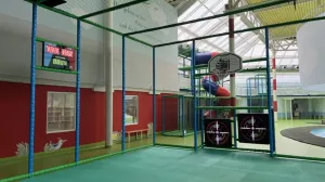 Fußball oder Basketball mit Spielstand Anzeige