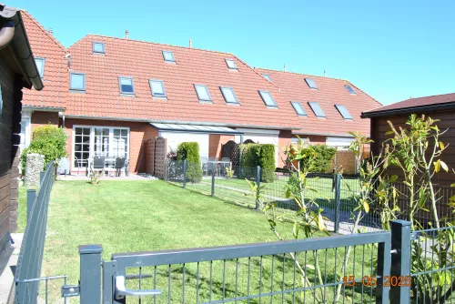 Der Garten ist eingezäunt