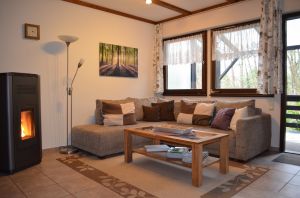 Gemütliche Sitzecke im Wohnzimmer.