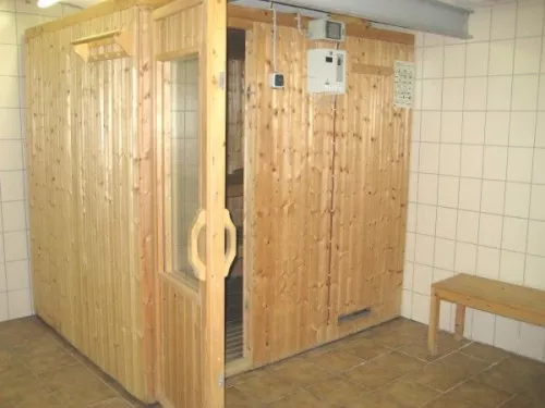 Die Sauna im Keller