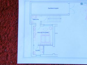 Grundriss der Fewo