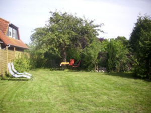 Garten Bild 11: Böhrs Hoff Fehmarn Ferienwohnung im Landhausstil ideal für Hundebesitzer
