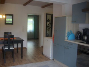 Wohnküche Bild 6: Böhrs Hoff Fehmarn Ferienwohnung im Landhausstil ideal für Hundebesitzer