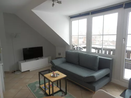 Wohnzimmer mit Smart TV