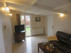 Bild 6: Ferienhaus mit Hunden am Strand Lindbergh-Plage, nähe Portbail; La Pacotte