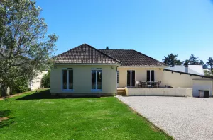 Bild 26: Ferienhaus mit Hunden am Strand Lindbergh-Plage, nähe Portbail; La Pacotte