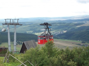 Schwebebahn auf dem Fichtelberg und Oberwiesenthal