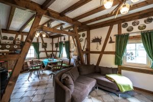 Wohn- und Essbereich Ferienhaus Stift Ennenbach