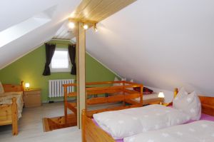 Schlafzimmer für bis zu 4 Personen