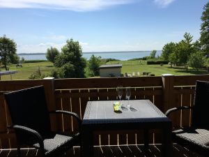 Überdachter Südbalkon