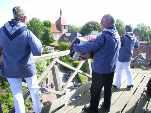 Rysums Mühlenmusikanten geben ein Ständchen