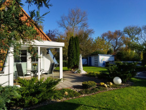 Bild: Ferienhaus Dodegge in Misselwarden bei Wremen mit WLAN, eigezäunt
