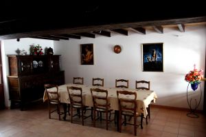 Blick ins Esszimmer