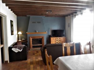 Bild 1: Les Sablons: Ferienhaus mit Hund am Strand Lindbergh-Plage : Sea-n-Dogs