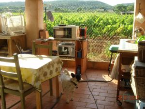 Bild 9: Kleines originelles Rebhaus mit Tierhgehege in der Provence verte