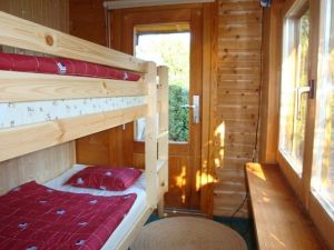 Schlafzimmer mit Etagenbett