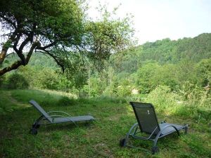Relaxen oben auf dem Hügel