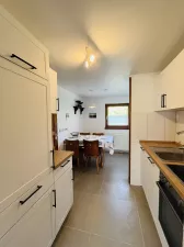 Küche im Ferienhaus Anker