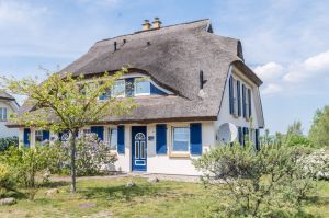 Bild 2: Haus Morgenrot Reet gedeckt (Mönchgut auf Rügen) direkt am Meer