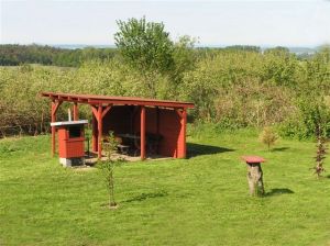 Im Hintergrund Salzhaff und Ostsee