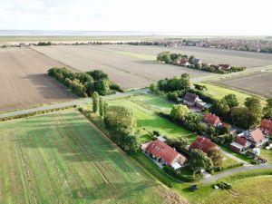 Ort Neßmersiel in 5 Minuten zu Fuß über den Radweg zu erreichen