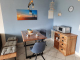 Haus Sonnenstrahl Nr.11 mit Hund erlaubt und Strandkorb am Strand