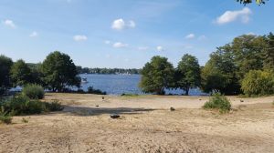 Flakensee Die Badestelle am Flakensee