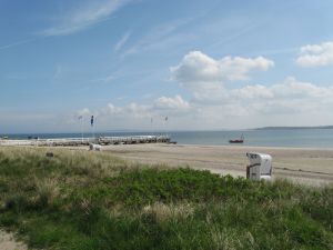 Strand um die Ecke Der Hohwachter Sandstrand liegt direkt vor Ihrer Haustür.