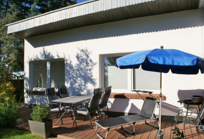 Ferienhaus in Sundhagen: Ferienbungalow an der Ostsee bei Rügen/Stahlbrode