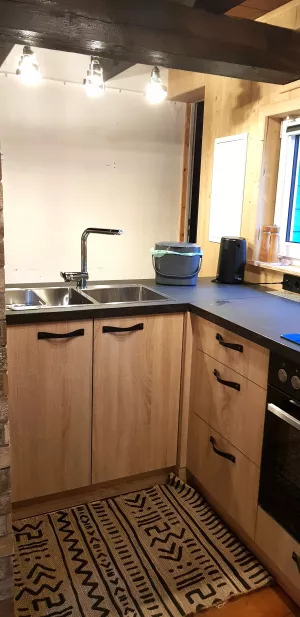 Bild 4: Das Waldversteck-Haus FinnLand/Wald-Chalet mit Sauna und Garten
