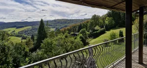 Bild 7: Panorama Ferienhaus am Waldrand - kompl. eingezäunt