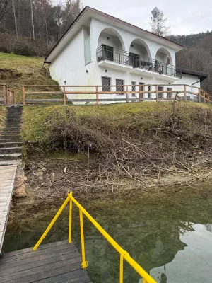 Bild 1: Villa Federica direkt am See, eingez. Garten. Hunde herzlich willkommen
