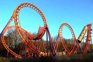 Große Abenteuer in großten Freizeitpark von Niederlande, Walibi World, auf 15 km.