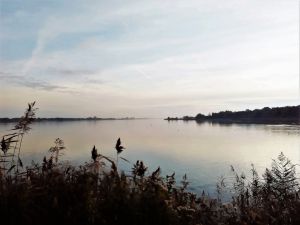 "Unser" See in der Dämmerung